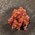 北海道焼肉 北うし - ユッケ