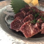炭火居酒屋 華 - 馬刺し
