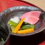 江戸前うなぎ かわ祥 - 漬物