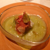 Restaurant Le Proust Miura - メロンソースと生ハム