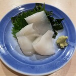 淳ちゃん寿司 - イカの刺身