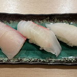 淳ちゃん寿司 - 白身３点