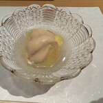 艪 - 無花果のごまソースがけ