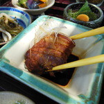 島やさい食堂 てぃーあんだ - 三枚肉ですね