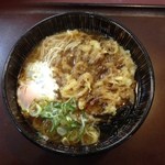 山喜 - 天ぷら玉子そば(430円)