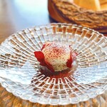 Côte by Mauro Colagreco - ⑥英国ブラウンクラブ ポメロ アーモンド バラの香り