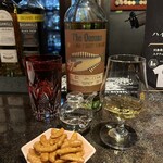 バー エグザゴーヌ - R6.8  オーシャンズ2012 グレンオード10年 シングルカスク59.6%・チャージつまみ柿の種