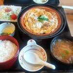 南部家敷 - 料理写真:かつ煮定食 1280円(税抜き)