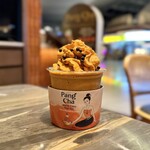 Pang Cha - ①タイ茶ホイップムース ロイヤルダークチョコボール195バーツ≒872円