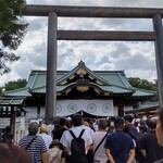 駅そば そば・うどん八起家 - ようやく御霊が祀られているお社へ到着します