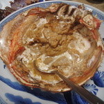 辰寿し - 蟹味噌（タカアシガニ）