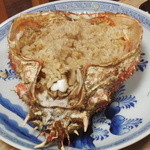 辰寿し - タカアシガニの味噌でオジヤ