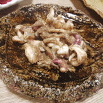 辰寿し - イカゲソの肝炒め