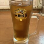 極濃タンメン フタツメ - インスタフォローでいただいた烏龍茶♡