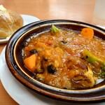 デニーズ - チリンドロン～スペイン風トマト煮込み＋石窯ブール
      
      