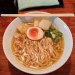 浜堂ラーメン - 煮干そば(平麺)