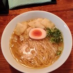 浜堂ラーメン - 煮干そば(細麺)