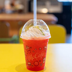 マクドナルド - ドリンク写真:2024.8 すいかフラッペ(490円)