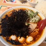 らぁ麺 よりみち 伊豆大島 - 辛ゴジ怪獣拉麺 特激辛