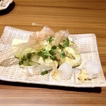 手打ちそば やっ古 - 焼き茄子