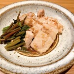 手打ちそば やっ古 - 豚の麹醤油焼き