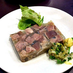 Bistroフルフル - コンタンのゼリー寄せ（取り分けました）（２０１４年４月）