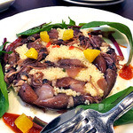 Bistroフルフル - ホタルイカとクスクスのガレット（２０１４年４月）