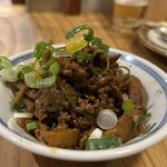 ビールと焼鳥 コーポ - 舞茸とレンコンの麻辣炒め