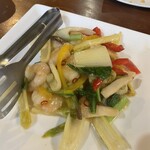 Izakaya Kitchen Papa - せろりとえびの塩炒め