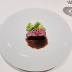 パトゥ - 夏蝦夷子鹿のロースト 温野菜