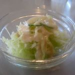 カレーショップキング - ミニサラダ付き