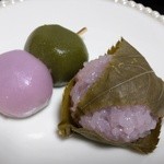 本高砂屋 - お花見だんご＆桜もち♬
