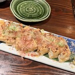 いかの墨 - 栃尾のあぶらげ（納豆入り）