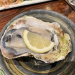 いかの墨 - 岩牡蠣　220円