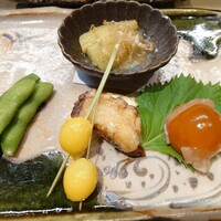 厳選焼鳥 一石三鳥 本店 - 酒肴盛り合わせ