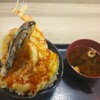 天ぷら海鮮丼専門 天海丸 - 夏野菜とキスと海老の夏天丼968円