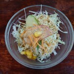 インド料理ラクスミ - セットのサラダ