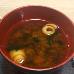 天ぷら海鮮丼専門 天海丸 - 赤だし