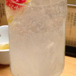 新宿 立吉 - レモンサワー
