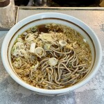 そばうどん松本 - かけそば350円