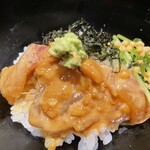 銀座 稲葉 - 鯛茶漬け（出汁投入前）