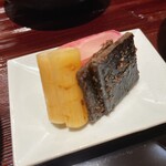 銀座 稲葉 - お新香