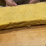 銀座 稲葉 - 出来立て　出汁巻き