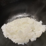 銀座 稲葉 - 炊き立てご飯　南魚沼産コシヒカリ　白米　※お代わり自由