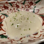 銀座 稲葉 - 出来立て豆乳豆腐　塩と柚子