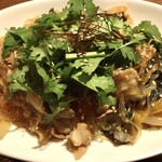 中崎バル ESTRELLA - パクチー山盛り