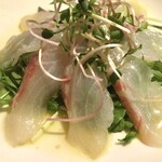 中崎バル ESTRELLA - 鯛のカルパッチョ