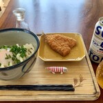 多田製麺所 - これが典型的な県民の昼食。ごちそうさまでした。