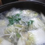 しゃぶみよし - 泳ぐ野菜たち