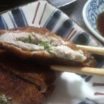 しゃぶみよし - しのびカツこれからパクつきます